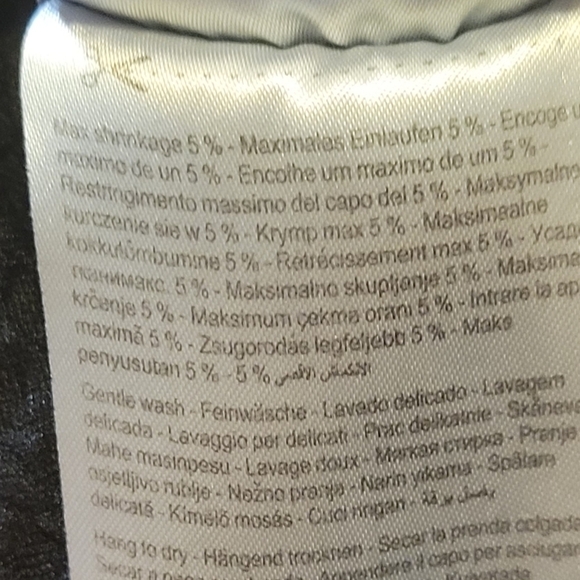 Vero Moda Black Shift Dress • Size Large • 3/4 Sleeve Business Casual - Picture 7 of 7